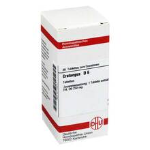 Abbildung: CRATAEGUS D 6 Tabletten 80 St, Tabletten PZN 02113441 