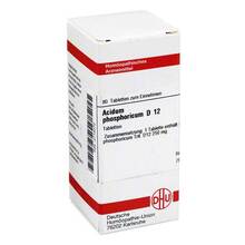 Abbildung: ACIDUM PHOSPHORICUM D 12 Tabletten 80 St, Tabletten PZN 02119372 