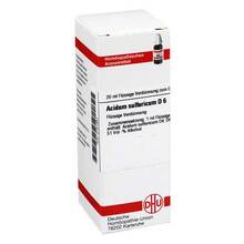 Abbildung: ACIDUM SULFURICUM D 6 Dilution 20 ml, Dilution PZN 02121357 
