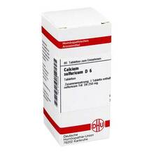 Abbildung: CALCIUM SULFURICUM D 6 Tabletten 80 St, Tabletten PZN 02125438 