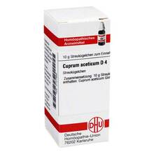 Abbildung: CUPRUM ACETICUM D 4 Globuli 10 g, Globuli PZN 02127992 