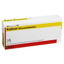 Abbildung: Kalinor Brausetabletten 2X15 St, Brausetabletten PZN 02135106 