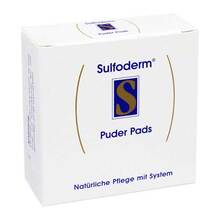 Abbildung: SULFODERM S Puder Pads 3 St, Schwämme PZN 02157467 