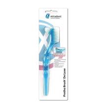 Abbildung: Miradent Prothesenbürste Protho Brush blau trans. 1 St, Zahnbürste PZN 02172521 