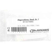 Abbildung: Fingerschiene nach Stack Größe 1 Klettband 1 St PZN 02178506 
