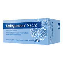Abbildung: Ardeysedon Nacht überzogene Tabletten 100 St, Überzogene Tabletten PZN 02197805 