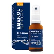 Abbildung: Ebenol Spray 0,5% Lösung 30 ml, Pumplösung PZN 02251924 
