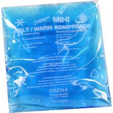 Abbildung: SENADA Kalt-Warm Kompresse mini 10x10 cm 1 St, Kompressen PZN 02253165 