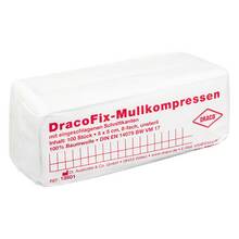 Abbildung: Dracofix OP-Kompressen 5x5 cm unsteril 8fach 100 St, Kompressen PZN 02268480 