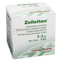 Abbildung: Zelletten Tupfer 4x5 cm unsteril Rolle 300 St, Tupfer PZN 02292805 