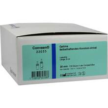 Abbildung: Conveen Optima Kondom Urinal 8 cm 35 mm 22035 30 St, Kondome PZN 02294365 