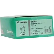 Abbildung: Conveen Optima Kondom Urinal 8 cm 40 mm 22040 30 St, Kondome PZN 02294388 