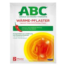 Abbildung: Abc Wärme-Pflaster Capsicum Hansaplast med 14x22 2 St, Pflaster PZN 02295643 