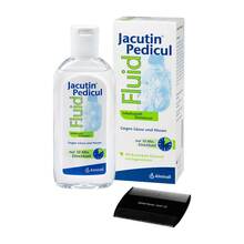 Abbildung: Jacutin Pedicul Fluid mit Nissenkamm 200 ml, Lösung PZN 02296832 
