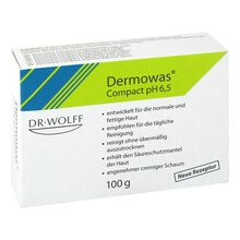 Abbildung: Dermowas compact Seife 100 g, Seife PZN 02330983 