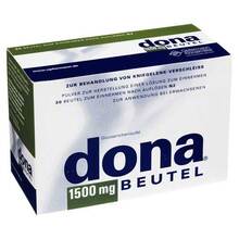 Abbildung: Dona 1500 mg Pulver zur Her.e.Lösung zum Einnehmen Beutel 30 St, Pulver zur Herstellung einer Lösung zum Einnehmen PZN 02334277 