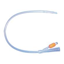 Abbildung: BALLONKATHETER 100% Silikon Ch 14 steril 1 St, Katheter PZN 02336365 