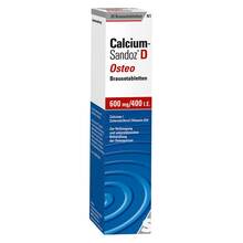 Abbildung: Calcium Sandoz D Osteo Brausetabletten 20 St, Brausetabletten PZN 02340148 