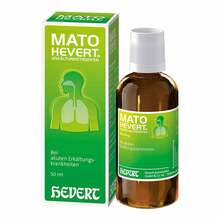 Abbildung: Mato Hevert Erkältungstropfen 50 ml, Tropfen PZN 02346458 