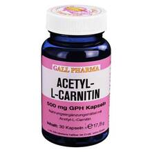 Abbildung: Acetyl-L-Carnitin 500 mg Kapseln 30 St, Kapseln PZN 02367408 