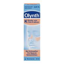 Abbildung: Olynth 0,05% für Kinder Nasendosierspray 10 ml, Nasendosierspray PZN 02372668 