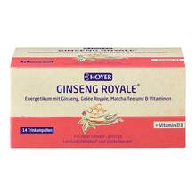 Abbildung: Hoyer Ginseng Royale Trinkampullen 14X15 ml, Trinkampullen PZN 02407326 