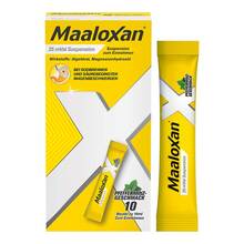 Abbildung: Maaloxan 25 Mval Suspension 10X10 ml, Suspension PZN 02411032 
