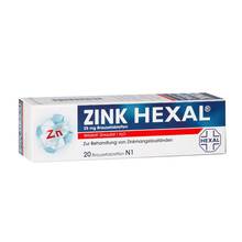 Abbildung: Zink Hexal Brausetabletten 20 St, Brausetabletten PZN 02415337 