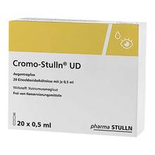 Abbildung: Cromo Stulln UD Augentropfen 20X0.5 ml, Augentropfen PZN 02415596 