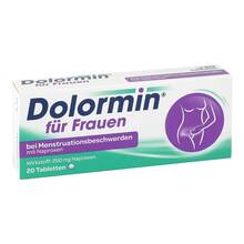 Abbildung: Dolormin für Frauen Tabletten 20 St, Tabletten PZN 02434091 
