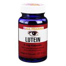 Abbildung: Lutein 6 mg Gph Kapseln 30 St, Kapseln PZN 02454917 
