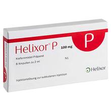 Abbildung: Helixor P Ampullen 100 mg 8 St, Ampullen PZN 02469899 