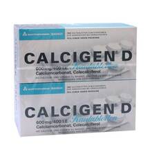 Abbildung: Calcigen D 600 mg / 400 I.E. Kautabletten 200 St, Kautabletten PZN 02470170 