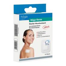 Abbildung: HÖGA-DERM steriles Pflaster 53x70 mm 10 St, Pflaster PZN 02483592 