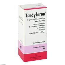 Abbildung: Tardyferon Depot-Eisen(II)-sulfat 80 mg Retardtab. 50 St, Retard-Tabletten PZN 02494035 