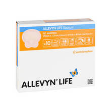 Abbildung: Allevyn Life Sacrum kl.17,2x17,5cm Silikon Schaumv. 10 St, Verband PZN 02495000 