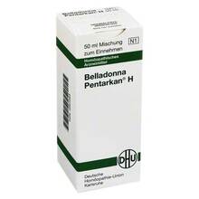 Abbildung: Belladonna Pentarkan H Mischung 50 ml, Mischung PZN 02501054 