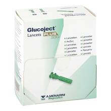 Abbildung: GLUCOJECT Lancets 100 St, Lanzetten PZN 02533692 