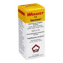 Abbildung: Dermisal 11 Tropfen vet. (für Tiere) 20 ml, Tropfen PZN 02538620 