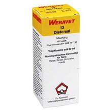 Abbildung: Distorsal 13 Tropfen vet. (für Tiere) 50 ml, Tropfen PZN 02538703 
