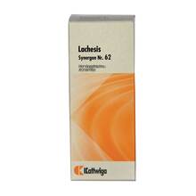 Abbildung: SYNERGON KOMPLEX 62 Lachesis Tropfen 50 ml, Tropfen PZN 02545525 