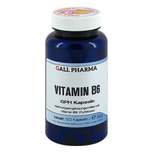 Abbildung: VITAMIN B6 GPH Kapseln 120 St, Kapseln PZN 02553393 