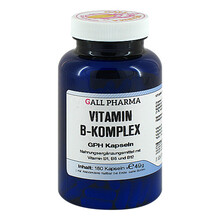 Abbildung: Vitamin B Komplex Gph Kapseln 180 St, Kapseln PZN 02562162 