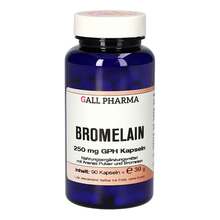 Abbildung: Bromelain 250 mg Gph Kapseln 90 St, Kapseln PZN 02565901 