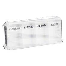 Abbildung: Tablettendose morgens / mittags/abends/nachts 1 St PZN 02572522 