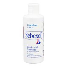 Abbildung: Sebexol Liquidum Dusch- und Cremebad 150 ml, Bad PZN 02577979 