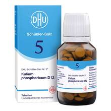 Abbildung: Biochemie Dhu 5 Kalium phosphoricum D 12 Tabletten 200 St, Tabletten PZN 02580591 