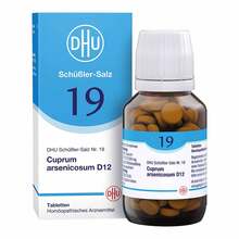 Abbildung: Biochemie Dhu 19 Cuprum arsenicosum D 12 Tabletten 200 St, Tabletten PZN 02581277 