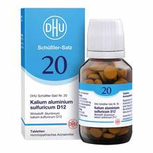 Abbildung: Biochemie Dhu 20 Kalium aluminium sulfuratum D 12 Tabletten 200 St, Tabletten PZN 02581604 