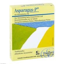 Abbildung: Asparagus P Filmtabletten 60 St, Filmtabletten PZN 02588724 